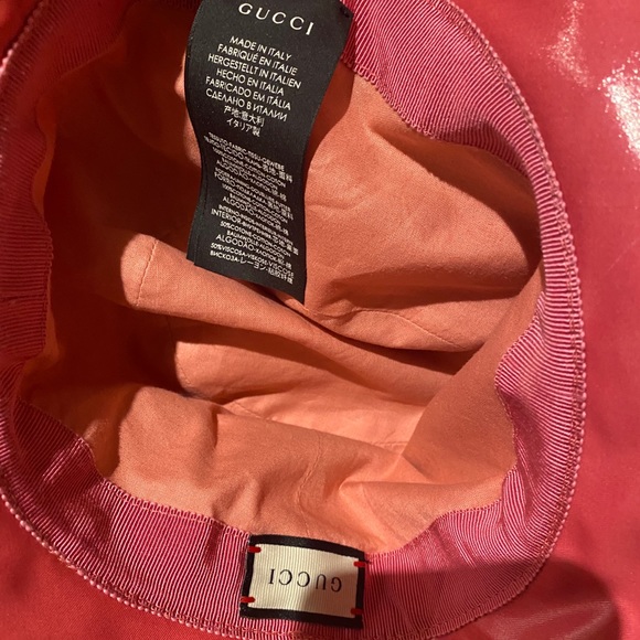 Pink Gucci bucket hat - Picture 4 of 5